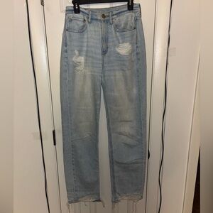 American Eagle Outfitters Highest Rise 90s Boyfriend Jeans- X-long length
